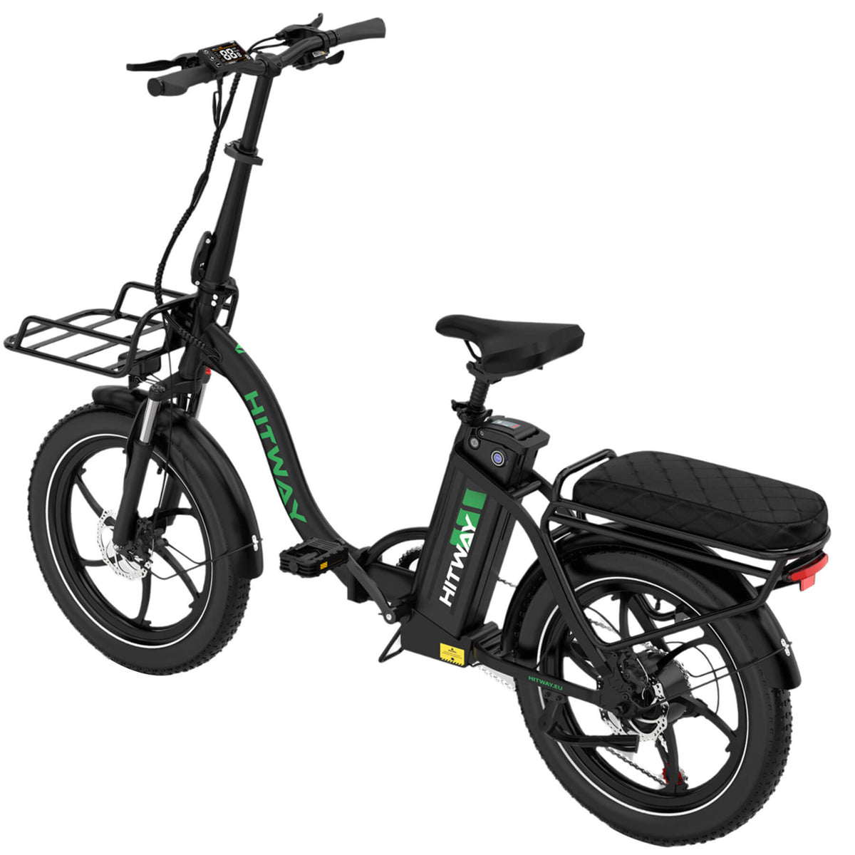 HITWA BK6SL1 36V 15.6Ah 20x3.0 inch Folding Electric Bike — HITWAY UK electric bike (view 6)