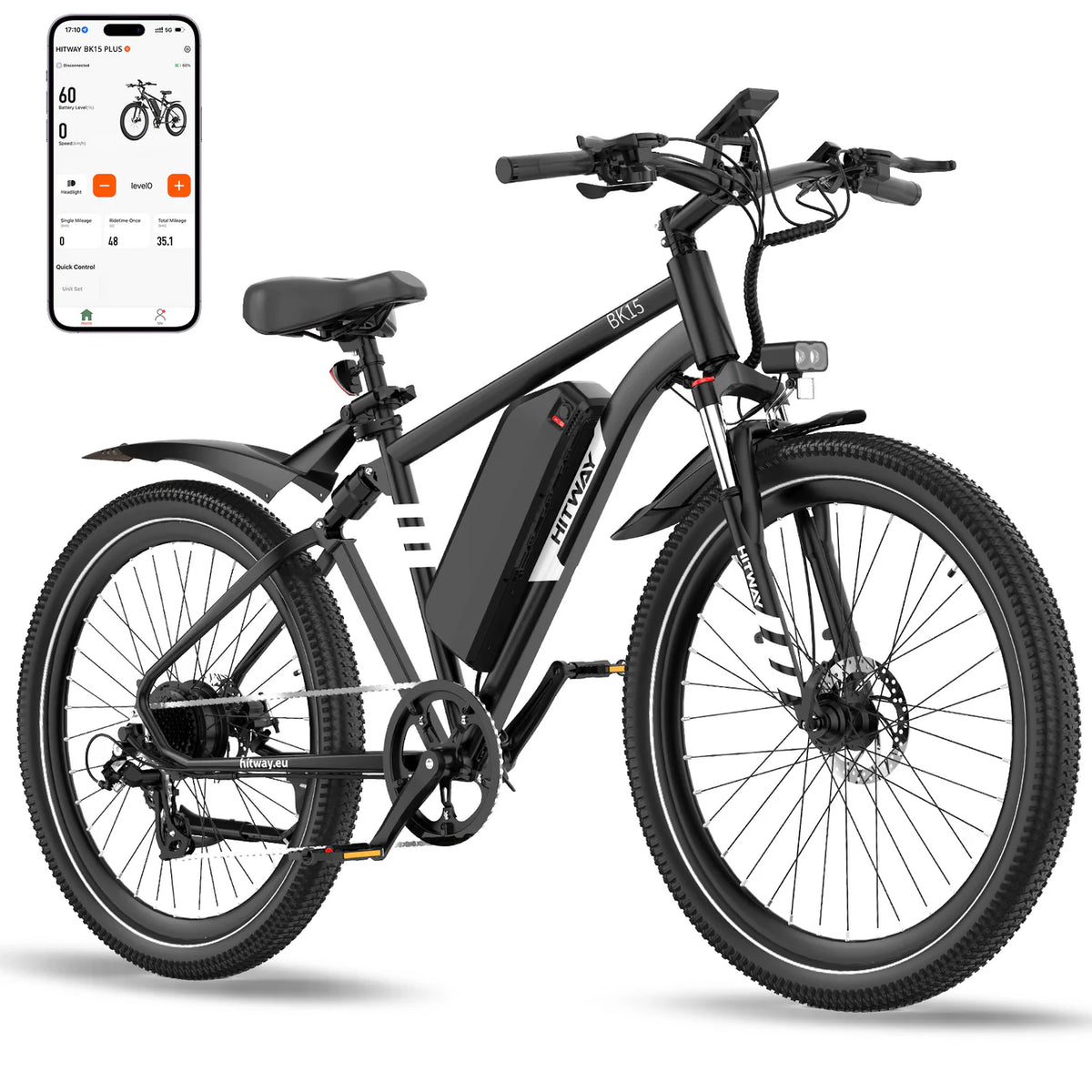 Hitway BK15 Plus 29 inch Electric Bike — HITWAY UK electric bike (view 8)