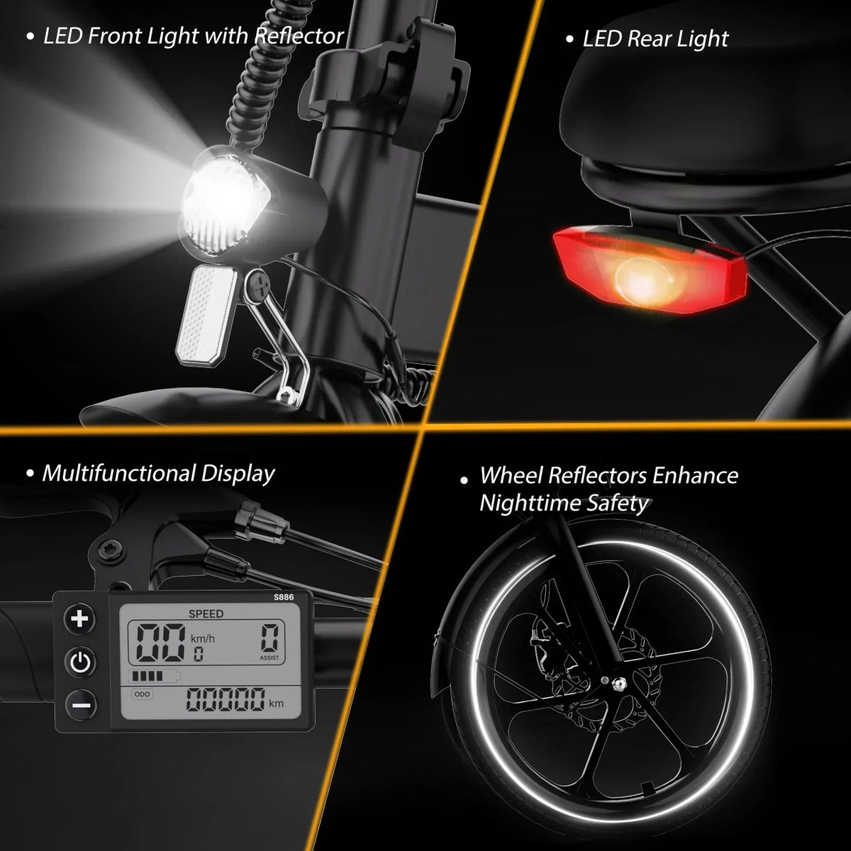 Hitway BK5S Folding Electric Bike — HITWAY UK electric bike (view 17)