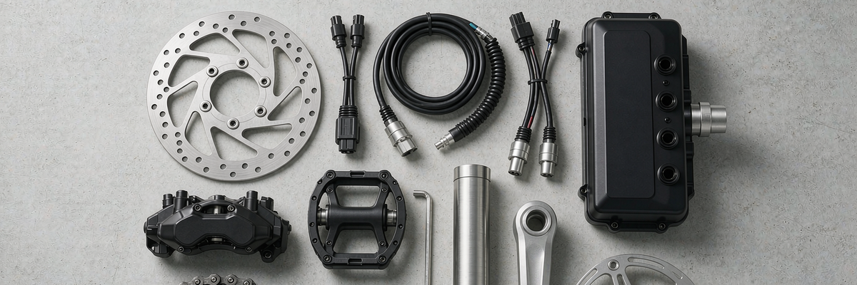 HITWAY e-bike spare parts collection banner