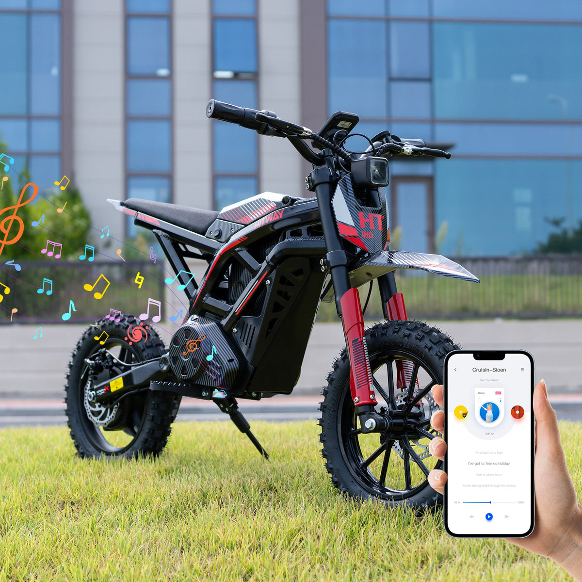 HT100 Kids Electric Dirt Bike