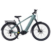HITWAY BK-S2 Trekking Electric Bike 250W Mid-Drive in Grey — rear three-quarter view