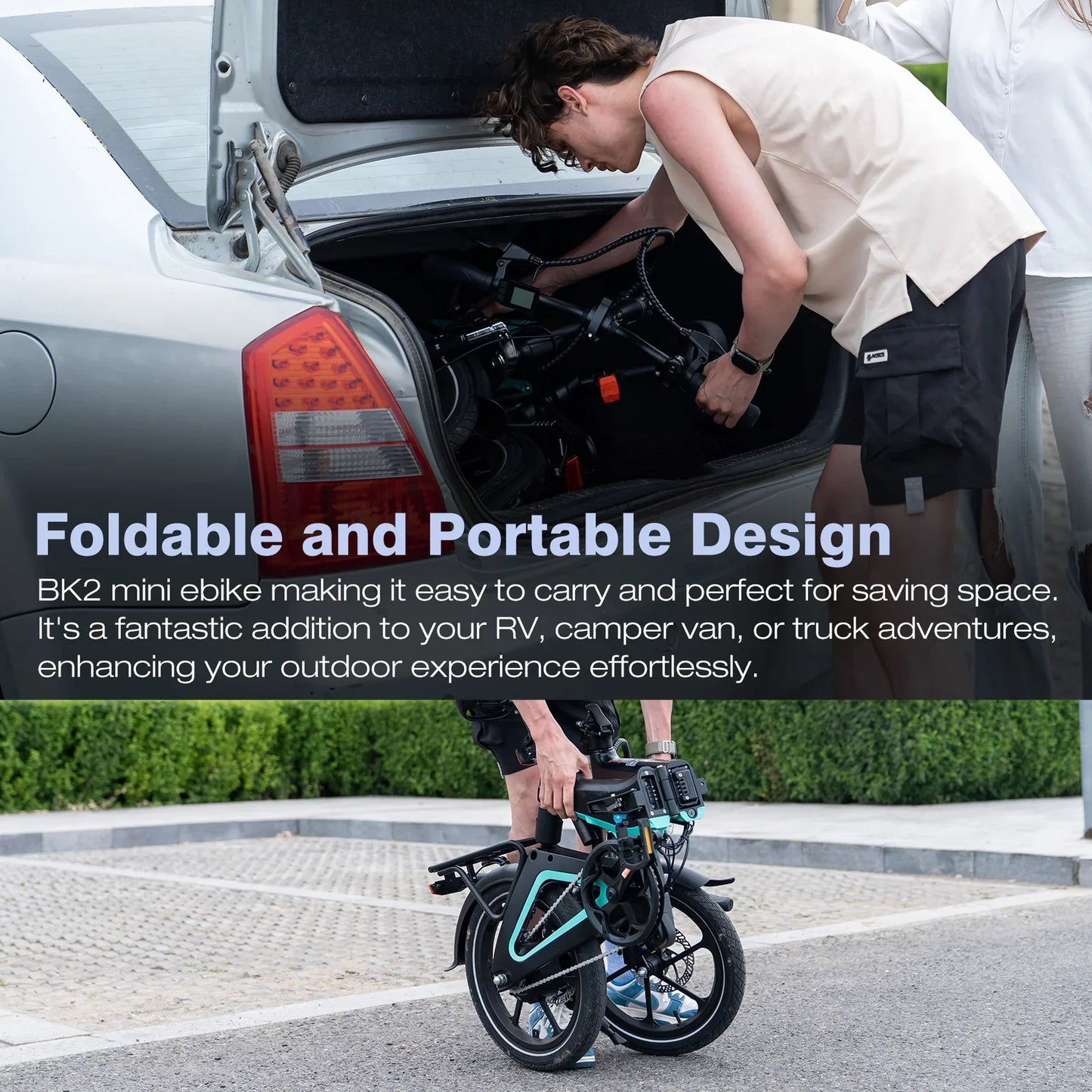 Hitway BK2 Folding Electric Bike