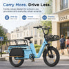 BK-T2 Longtail Electric Cargo Bike