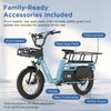 BK-T2 Longtail Electric Cargo Bike
