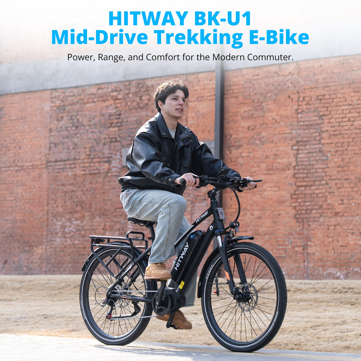 BK-U1 Mid-Drive Electric Bike up to 110 miles
