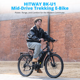 BK-U1 Mid-Drive Electric Bike up to 110 miles