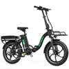 HITWA BK6SL1 36V 15.6Ah 20x3.0 inch Folding Electric Bike — HITWAY UK electric bike