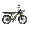 KOOLUX X9 Pro 750W Ebike Dual Battery 48V 15.6AH*2 20*4.0'' Tire Hydraulic Brakes Electric Bike