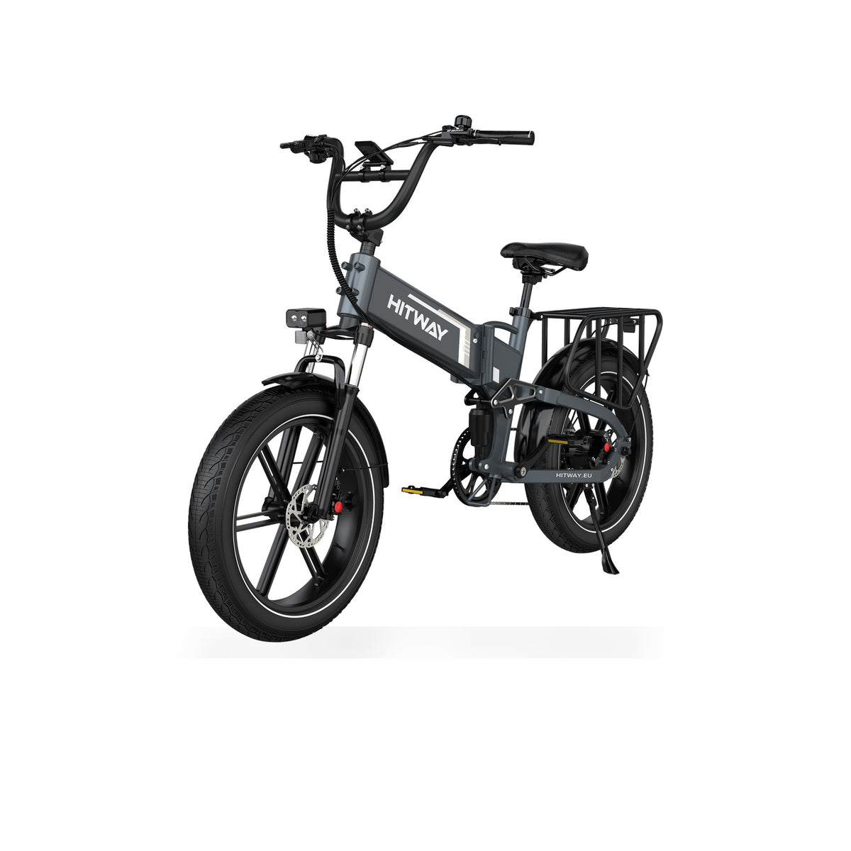 HITWAY BK10S Pro folding electric bike — right side view