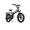 HITWAY BK10S Pro folding electric bike — front three-quarter view
