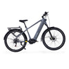 HITWAY BK-S2 All-Terrain Trekking Electric Bike 250W Mid-Drive in Grey — side view