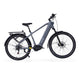 HITWAY BK-S2 All-Terrain Trekking Electric Bike 250W Mid-Drive in Grey — side view
