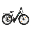 HITWAY BK16 City Electric Bike in Slate Blue — side view