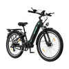 HITWAY BK16 City Electric Bike in Black — brake and wheel detail