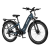 HITWAY BK16 City Electric Bike in Slate Blue — front three-quarter view