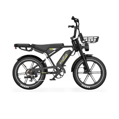 KOOLUX X9 Pro 750W Ebike Dual Battery 48V 15.6AH*2 20*4.0'' Tyre Hydraulic Brakes Electric Bike — HITWAY UK electric bike