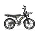 KOOLUX X9 Pro 750W Ebike Dual Battery 48V 15.6AH*2 20*4.0'' Tyre Hydraulic Brakes Electric Bike — HITWAY UK electric bike